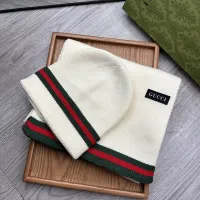 Cheap Gucci Hat and Scarf Set #1396552 Replica Wholesale [$52.00 USD] [ITEM#1396552] on Replica Gucci Hat and Scarf and Glove Set