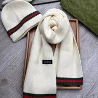 Cheap Gucci Hat and Scarf Set #1396552 Replica Wholesale [$52.00 USD] [ITEM#1396552] on Replica Gucci Hat and Scarf and Glove Set