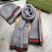 Cheap Gucci Hat and Scarf Set #1396553 Replica Wholesale [$52.00 USD] [ITEM#1396553] on Replica Gucci Hat and Scarf and Glove Set