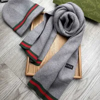 Cheap Gucci Hat and Scarf Set #1396553 Replica Wholesale [$52.00 USD] [ITEM#1396553] on Replica Gucci Hat and Scarf and Glove Set