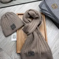 Cheap LOEWE Hat and Scarf Set #1396557 Replica Wholesale [$52.00 USD] [ITEM#1396557] on Replica LOEWE Hat and Scarf and Glove Set