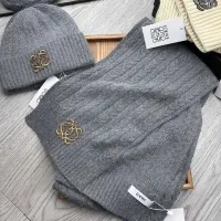 Cheap LOEWE Hat and Scarf Set #1396559 Replica Wholesale [$52.00 USD] [ITEM#1396559] on Replica LOEWE Hat and Scarf and Glove Set