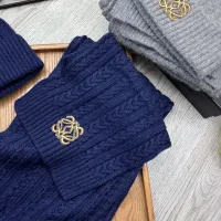 Cheap LOEWE Hat and Scarf Set #1396560 Replica Wholesale [$52.00 USD] [ITEM#1396560] on Replica LOEWE Hat and Scarf and Glove Set