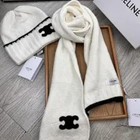 Cheap Celine Hat and Scarf Set #1396562 Replica Wholesale [$52.00 USD] [ITEM#1396562] on Replica Celine Hat and Scarf and Glove Set