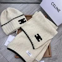 Cheap Celine Hat and Scarf Set #1396563 Replica Wholesale [$52.00 USD] [ITEM#1396563] on Replica Celine Hat and Scarf and Glove Set