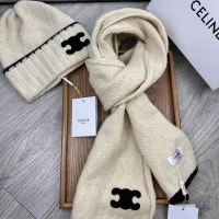 Cheap Celine Hat and Scarf Set #1396563 Replica Wholesale [$52.00 USD] [ITEM#1396563] on Replica Celine Hat and Scarf and Glove Set