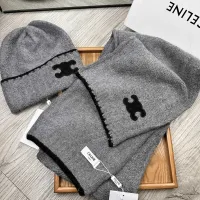 Cheap Celine Hat and Scarf Set #1396564 Replica Wholesale [$52.00 USD] [ITEM#1396564] on Replica Celine Hat and Scarf and Glove Set