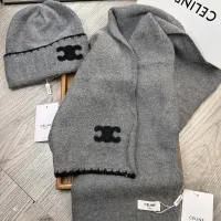 Cheap Celine Hat and Scarf Set #1396564 Replica Wholesale [$52.00 USD] [ITEM#1396564] on Replica Celine Hat and Scarf and Glove Set