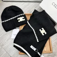Cheap Celine Hat and Scarf Set #1396565 Replica Wholesale [$52.00 USD] [ITEM#1396565] on Replica Celine Hat and Scarf and Glove Set