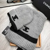 Cheap Chanel Hat and Scarf Set #1396568 Replica Wholesale [$52.00 USD] [ITEM#1396568] on Replica Chanel Hat and Scarf and Glove Set