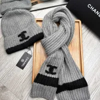 Cheap Chanel Hat and Scarf Set #1396568 Replica Wholesale [$52.00 USD] [ITEM#1396568] on Replica Chanel Hat and Scarf and Glove Set