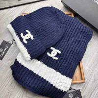 Cheap Chanel Hat and Scarf Set #1396569 Replica Wholesale [$52.00 USD] [ITEM#1396569] on Replica Chanel Hat and Scarf and Glove Set