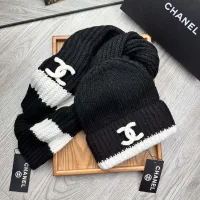 Cheap Chanel Hat and Scarf Set #1396570 Replica Wholesale [$52.00 USD] [ITEM#1396570] on Replica Chanel Hat and Scarf and Glove Set