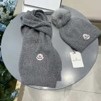Cheap Moncler Hat and Scarf Set #1396578 Replica Wholesale [$64.00 USD] [ITEM#1396578] on Replica Moncler Hat and Scarf and Glove Set