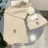 Cheap Moncler Hat and Scarf Set #1396581 Replica Wholesale [$64.00 USD] [ITEM#1396581] on Replica Moncler Hat and Scarf and Glove Set