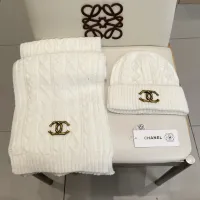 Cheap Chanel Hat and Scarf Set #1396587 Replica Wholesale [$48.00 USD] [ITEM#1396587] on Replica Chanel Hat and Scarf and Glove Set