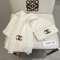 Cheap Chanel Hat and Scarf Set #1396587 Replica Wholesale [$48.00 USD] [ITEM#1396587] on Replica Chanel Hat and Scarf and Glove Set