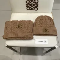 Cheap Chanel Hat and Scarf Set #1396588 Replica Wholesale [$48.00 USD] [ITEM#1396588] on Replica Chanel Hat and Scarf and Glove Set