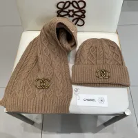 Cheap Chanel Hat and Scarf Set #1396588 Replica Wholesale [$48.00 USD] [ITEM#1396588] on Replica Chanel Hat and Scarf and Glove Set