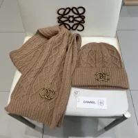 Cheap Chanel Hat and Scarf Set #1396588 Replica Wholesale [$48.00 USD] [ITEM#1396588] on Replica Chanel Hat and Scarf and Glove Set