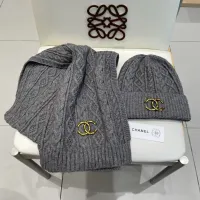 Cheap Chanel Hat and Scarf Set #1396589 Replica Wholesale [$48.00 USD] [ITEM#1396589] on Replica Chanel Hat and Scarf and Glove Set