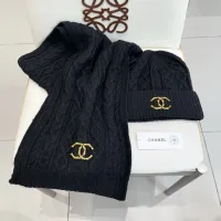 Cheap Chanel Hat and Scarf Set #1396590 Replica Wholesale [$48.00 USD] [ITEM#1396590] on Replica Chanel Hat and Scarf and Glove Set