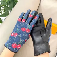 Cheap Louis Vuitton LV Gloves For Women #1396629 Replica Wholesale [$45.00 USD] [ITEM#1396629] on Replica Louis Vuitton LV Gloves