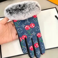 Cheap Louis Vuitton LV Gloves For Women #1396630 Replica Wholesale [$48.00 USD] [ITEM#1396630] on Replica Louis Vuitton LV Gloves
