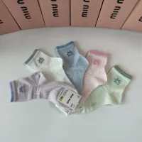 Cheap MIU MIU Socks #1397213 Replica Wholesale [$27.00 USD] [ITEM#1397213] on Replica MIU MIU Socks