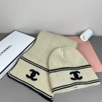 Cheap Chanel Hat and Scarf Set #1397235 Replica Wholesale [$45.00 USD] [ITEM#1397235] on Replica Chanel Hat and Scarf and Glove Set