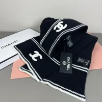Cheap Chanel Hat and Scarf Set #1397236 Replica Wholesale [$45.00 USD] [ITEM#1397236] on Replica Chanel Hat and Scarf and Glove Set