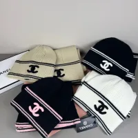 Cheap Chanel Hat and Scarf Set #1397237 Replica Wholesale [$45.00 USD] [ITEM#1397237] on Replica Chanel Hat and Scarf and Glove Set