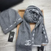 Cheap Chanel Hat and Scarf Set #1397239 Replica Wholesale [$60.00 USD] [ITEM#1397239] on Replica Chanel Hat and Scarf and Glove Set