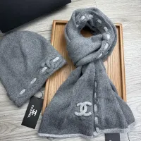 Cheap Chanel Hat and Scarf Set #1397239 Replica Wholesale [$60.00 USD] [ITEM#1397239] on Replica Chanel Hat and Scarf and Glove Set