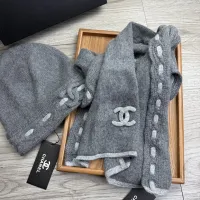 Cheap Chanel Hat and Scarf Set #1397239 Replica Wholesale [$60.00 USD] [ITEM#1397239] on Replica Chanel Hat and Scarf and Glove Set