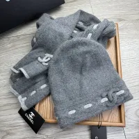 Cheap Chanel Hat and Scarf Set #1397239 Replica Wholesale [$60.00 USD] [ITEM#1397239] on Replica Chanel Hat and Scarf and Glove Set