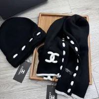 Cheap Chanel Hat and Scarf Set #1397241 Replica Wholesale [$60.00 USD] [ITEM#1397241] on Replica Chanel Hat and Scarf and Glove Set