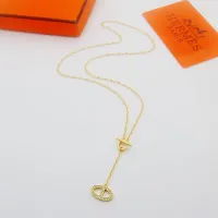 Cheap Hermes Necklaces #1397508 Replica Wholesale [$25.00 USD] [ITEM#1397508] on Replica Hermes Necklaces