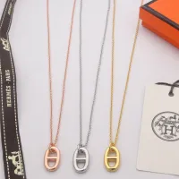 Cheap Hermes Necklaces #1397560 Replica Wholesale [$23.00 USD] [ITEM#1397560] on Replica Hermes Necklaces