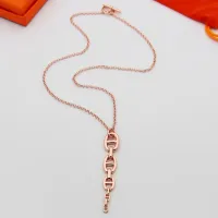 Cheap Hermes Necklaces #1397572 Replica Wholesale [$25.00 USD] [ITEM#1397572] on Replica Hermes Necklaces