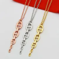 Cheap Hermes Necklaces #1397572 Replica Wholesale [$25.00 USD] [ITEM#1397572] on Replica Hermes Necklaces