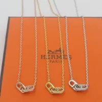 Cheap Hermes Necklaces #1397662 Replica Wholesale [$25.00 USD] [ITEM#1397662] on Replica Hermes Necklaces