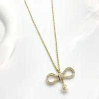 Cheap Christian Dior Necklaces #1397708 Replica Wholesale [$34.00 USD] [ITEM#1397708] on Replica Christian Dior Necklaces