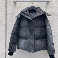Cheap Louis Vuitton LV Down Feather Coat Long Sleeved For Women #1397745 Replica Wholesale [$247.93 USD] [ITEM#1397745] on Replica Louis Vuitton LV Down Feather Coat