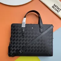 Cheap Mont Blanc AAA Man Handbags #1397793 Replica Wholesale [$192.00 USD] [ITEM#1397793] on Replica Mont Blanc AAA Man Handbags