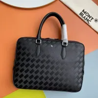 Cheap Mont Blanc AAA Man Handbags #1397794 Replica Wholesale [$170.00 USD] [ITEM#1397794] on Replica Mont Blanc AAA Man Handbags