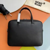 Cheap Mont Blanc AAA Man Handbags #1397798 Replica Wholesale [$160.00 USD] [ITEM#1397798] on Replica Mont Blanc AAA Man Handbags