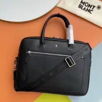 Cheap Mont Blanc AAA Man Handbags #1397798 Replica Wholesale [$160.00 USD] [ITEM#1397798] on Replica Mont Blanc AAA Man Handbags