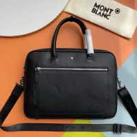 Cheap Mont Blanc AAA Man Handbags #1397798 Replica Wholesale [$160.00 USD] [ITEM#1397798] on Replica Mont Blanc AAA Man Handbags