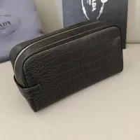 Cheap Prada AAA Man Pouches #1397897 Replica Wholesale [$96.00 USD] [ITEM#1397897] on Replica Prada AAA Man Wallets